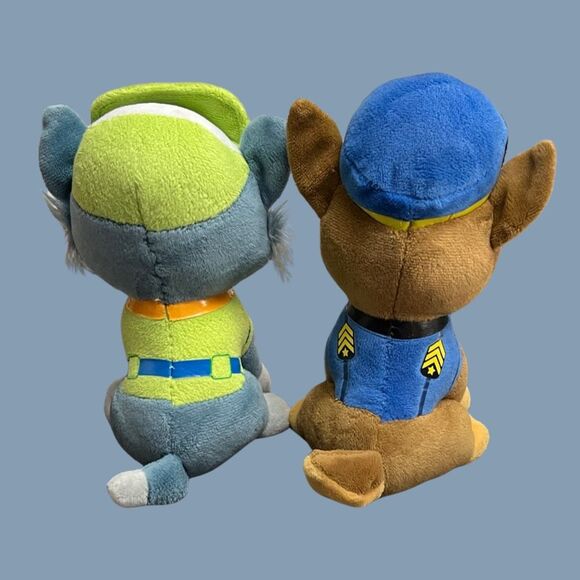 Ty Beanie Babies Paw Patrol Everest Chase & Rocky - Picture 8 of 11